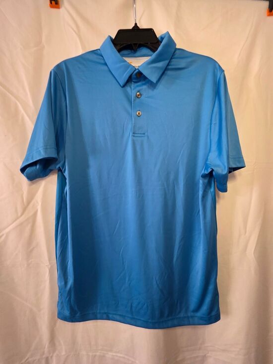 Nicklaus Other - Nicklaus Varadero Graphic Polo Shirt Blue M 100% Polyester Made in Jordan
